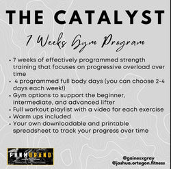 The Catalyst: 7 Week Gym Workout