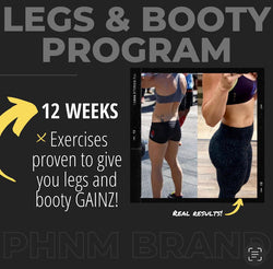 12 Week Women's Legs and Booty Fitness Plan